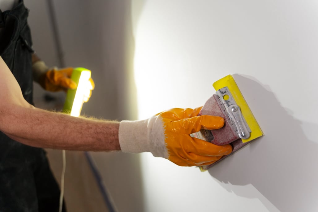 Spritzspachtel AS Wand Werk