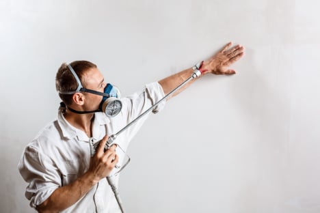 Spritzspachtel AS Wand Werk